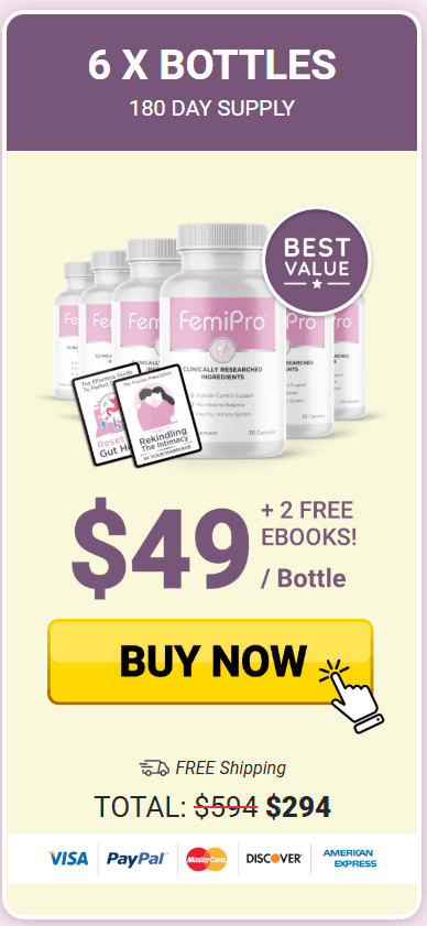 FemiPro 6 bottle